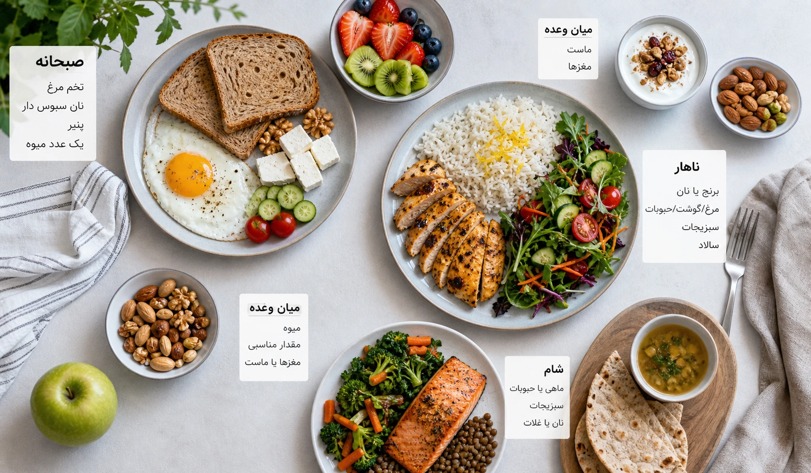 مهمترین ویتامین های مورد نیاز تازه مادران کدامند؟ 2 برنامه غذایی ساده برای تأمین مواد مغذی