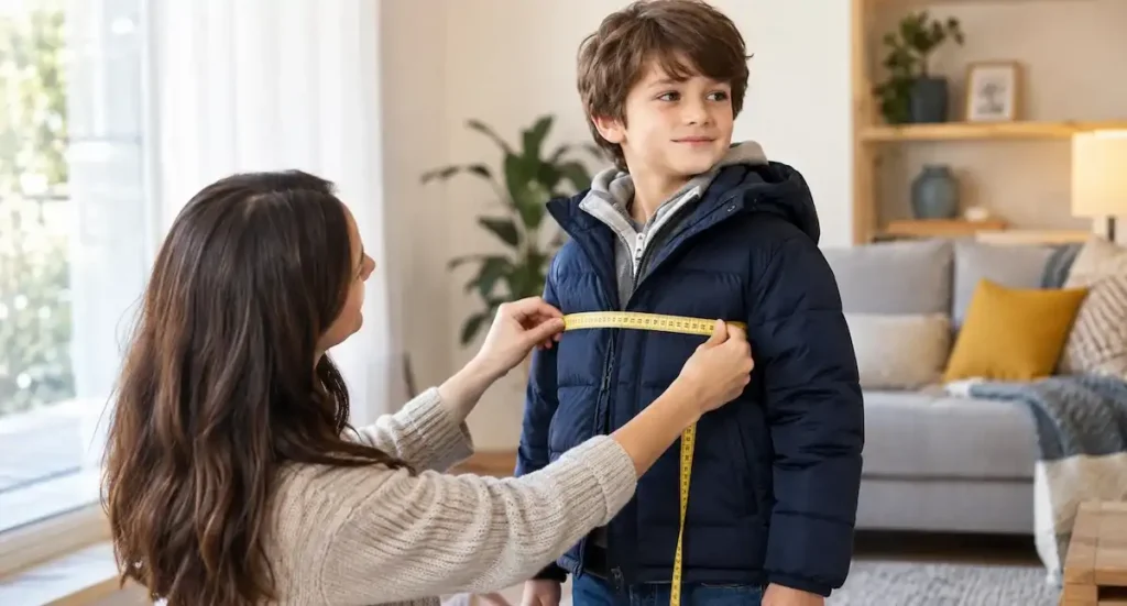 چگونه سایز کاپشن بچگانه را درست انتخاب کنیم؟